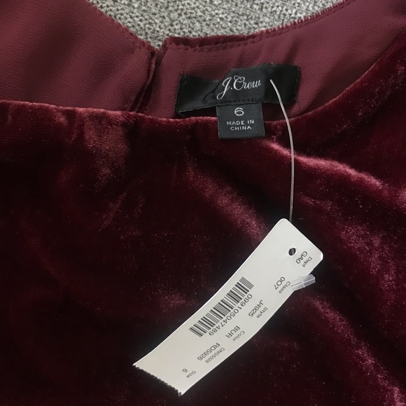 NWT J. Crew Velvet Tank - Picture 4 of 5